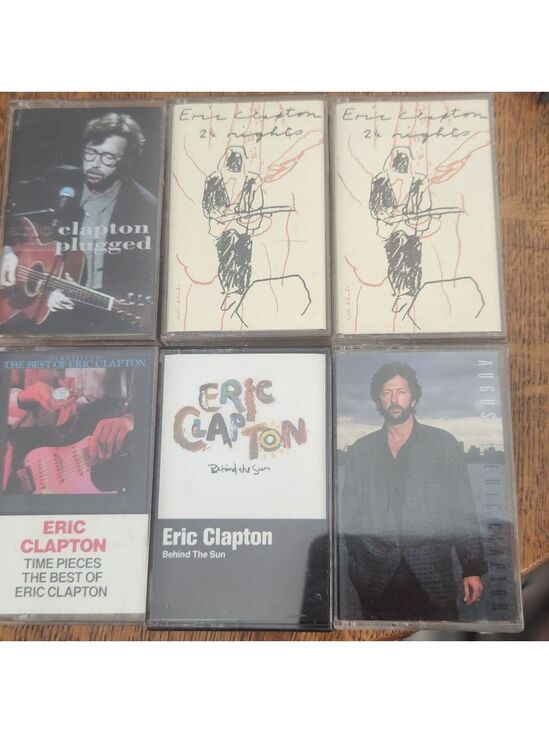 unbranded Other - Bundle Of 6 Eric Clapton Classic Cassettes